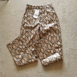 Zara Snack Print Pants